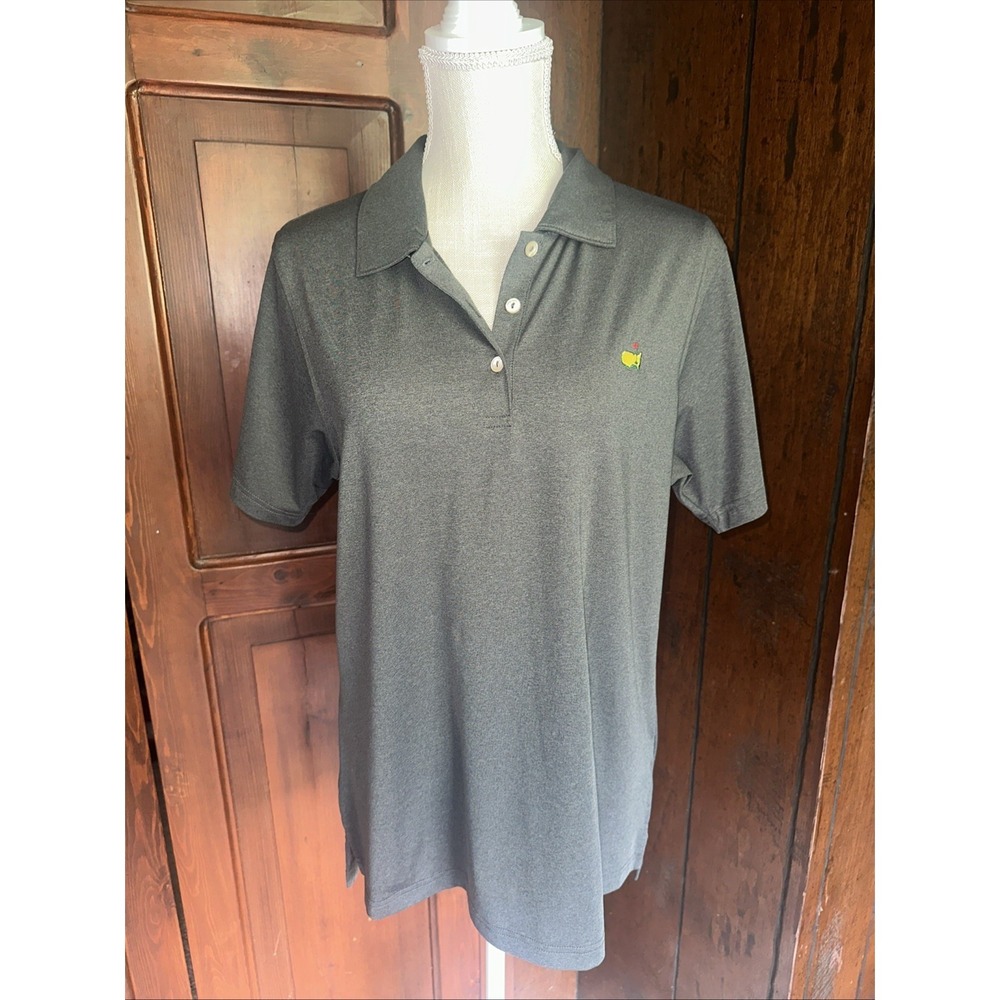 Masters TECH Augusta National Women's Golf Polo Size XL Gray